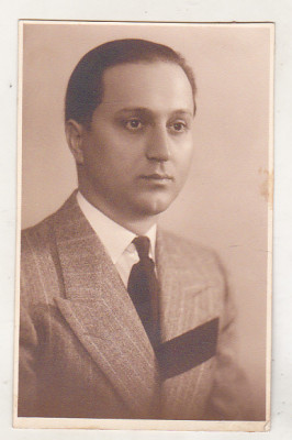 bnk foto Barbat - Foto Palas ( Bucuresti? ) 1940 foto