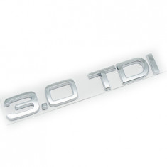 Emblema 3.0 TDI spate portbagaj Audi