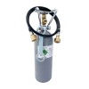 Komplett set - CO2 Flasche, Schlauch Set, Kohlens&auml;ureschl&uuml;ssel f&uuml;r Sodastream, Wassersprudler, 1-leitig, CO2 Flaschen: CO2 - 0.5 kg