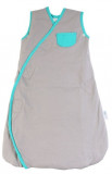 Cumpara ieftin Sac de dormit multifunctional Grey Turquoise Elephant Travel 18-36 luni 2.5 Tog, Slumbersac