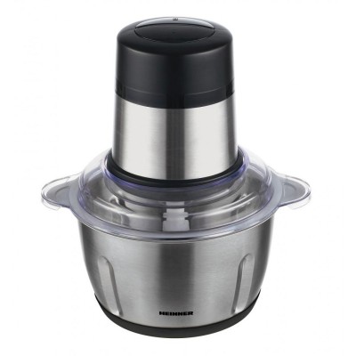 Tocator legume Heinner Cytheria, 300 W, bol inox 2 l, 2 viteze, Argintiu foto