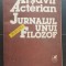 Arșavir Acterian - Jurnalul unui pseudo-filozof (1929 - 1932)