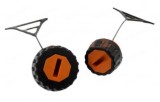 Set buson benzina + ulei drujba compatibile Stihl (model portocaliu)