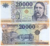 UNGARIA █ bancnota █ 20000 Forint █ 2024 █ P-207h █ UNC █ necirculata
