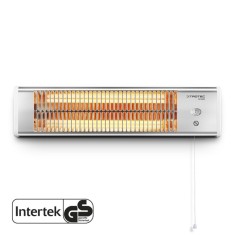 Radiator infrarosu cu tuburi de quartz Trotec IR 1200 S, 2 Trepte de incalzire, Putere 1200W, Protectie IP24 foto