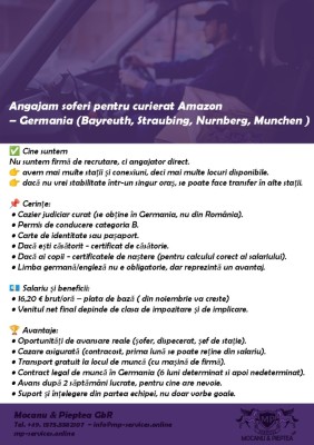 Angajam șoferi &amp;icirc;n Germania foto