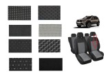 Huse Auto Dacia Duster I 2009-2017 Premium, Set Complet 9 Piese. Huse Scaune Dedicate, Materiale Calitate Superioara