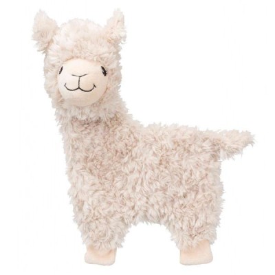 Jucărie pluș pentru c&amp;acirc;ine- rustle llama, 40 cm foto