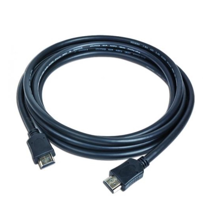 CABLU video GEMBIRD, HDMI (T) la HDMI (T), 1.8m, conectori CABLU video GEMBIRD, HDMI (T) la HDMI (T), 1.8m, conectori auriti, rezolutie maxima 4K