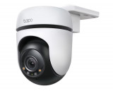 Camera de supraveghere pentru exterior cu functie Pan/Tilt 2K Color noapte 30m Microfon TP-LINK TAPO C510W SafetyGuard Surveillance