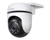 CAMERA IP Exterior TP-LINK, 2K QHD 2560x1440, rotatie pana la 360 grade, IP66, dist. IR 30 m, tip lentila fixa 4 mm, 4 Mpx, wireless, mic, plastic, sl