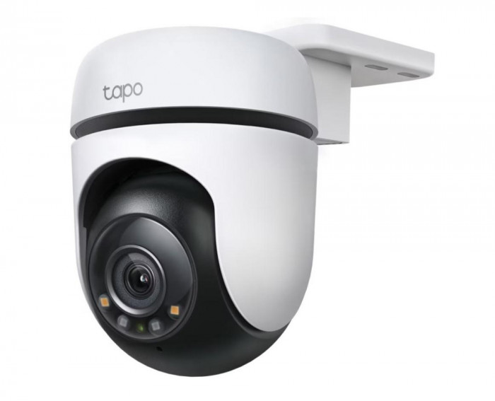 Camera de supraveghere Wi-Fi pentru exterior cu functie Pan/Tilt 2K Color noapte 30m Microfon TP-LINK TAPO C510W SafetyGuard Surveillance