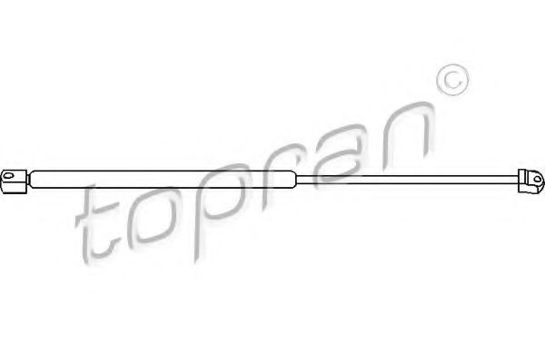 Amortizor portbagaj VW GOLF III (1H1) (1991 - 1998) TOPRAN 103 163