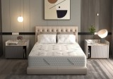 Saltea cu arcuri Pocket HypoallergenicMed Safe Relax HoReCa 200x200, inaltime 25 cm, ortopedica, husa tratament antialergic, fermitate mediu-tare