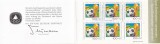 Germania 1994 - C.M. de fotbal - SUA, Carnet cu 6 timbre MNH, Nestampilat