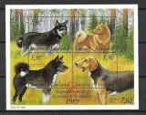 FINLANDA 1989 FAUNA ANIMALE DOMESTICE CAINI, Nestampilat