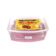 Timar - Pelete MIXGO Pellet Box 3 in 1 Capsuni (600g pelete + 600ml aroma + 600g seminte)