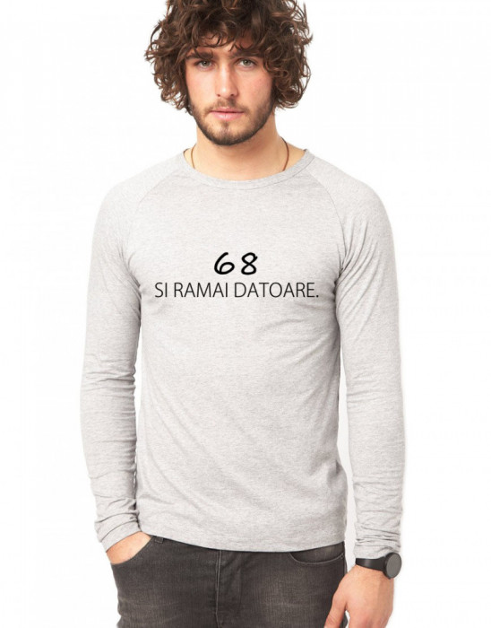 Bluza gri, barbati, Ramai Datoare - M