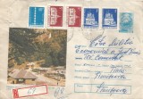 Romania, Cabana &quot;Brustur...&quot;, plic circulat, 1975