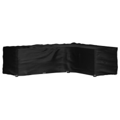 vidaXL Husă mobilier de grădină &icirc;n formă de L 16 ocheți, 260x210x80 cm 319326