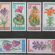 Ungaria 1968 - Flori Protejate 6v MNH