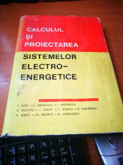 CALCULUL SI PROIECTAREA SISTEMELOR ELECTRO ENERGETICE foto
