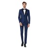 Costum barbati ceremonie slim bleumarin CT004