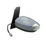 Oglinda usa exterioara FORD C-MAX, 10.2014-, partea stanga, reglare electrica; carcasa grunduita; incalzit; sticla asferica; geam cromat; rabatabil;