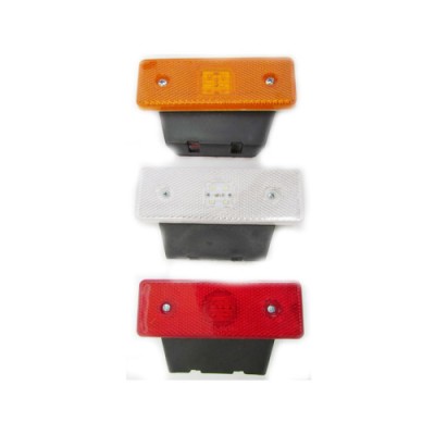 Lampa laterala cu 4 LED SMD 24V alb Automotive TrustedCars foto