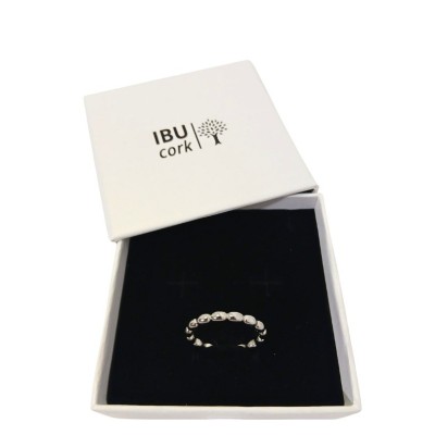 Inel placat cu aur Silver Balls foto