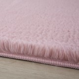 Cumpara ieftin Covor Pouffy V1 Roz 120 x 120cm