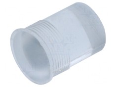 Tub LED rotund &Oslash;5,6mm convex IP67