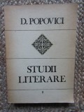 D. Popovici Studii literare vol. I