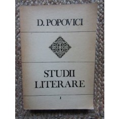 D. Popovici Studii literare vol. I
