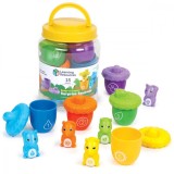 Joc de sortat si numarat - Veveritele vesele PlayLearn Toys, Learning Resources