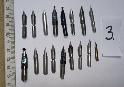 LOT PENITE PENTRU TOC SCRIS , PT .GRAGICA , TUS , CALIGRAFIE , DESEN foto