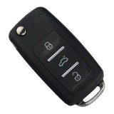 Cheie Auto cu Cip ID48 si Telecomanda Volkswagen Golf 6 + Lamela Bruta, Baterie - Compatibil VW