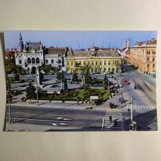 Carte poștală Oradea-Piata Victoriei