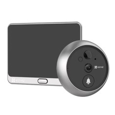 Vizor electronic 2K, IR 5m, Ecran tactil 4.3'', audio bidirectional, Wi-Fi - EZVIZ CS-DP2-2K