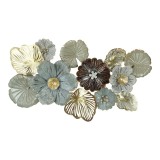 Cumpara ieftin Decoratiune de perete din metal Printemps Pako World Multicolor 95.9x3.8x54 cm
