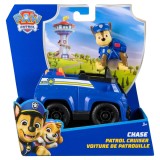 PATRULA CATELUSILOR SET VEHICUL DE BAZA PATROL CRUISER SI FIGURINA CHASE