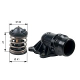 Termostat lichid racire BMW 3, 5, 5 Gran Turismo, 7, X5, X6 Motor 325 d, 330 d, 330 d xDrive, 525 d, 530 d, 530 d xDrive, 535 d, 535 d xDrive, 730