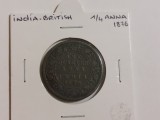 India British Anna 1/4 1876
