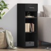 VidaXL Dulap, negru, 30x42,5x93 cm, lemn prelucrat 846307