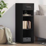 VidaXL Dulap, negru, 30x42,5x93 cm, lemn prelucrat 846307