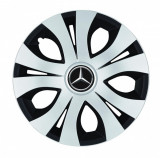 Set 4 capace roti pentru Mercedes-Benz,model Top dual crom, R15