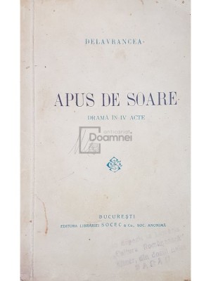 Barbu Stefanescu Delavrancea - Apus de soare foto