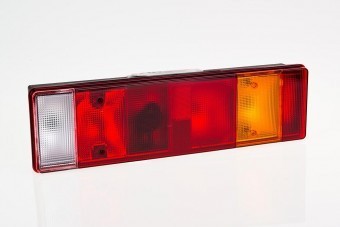 Lampa stop cu 8 functii-cablu-(tip Iveco) FT-028 Fristom (465x130) foto