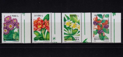 ✅RO 2000 LP 1510 &amp;quot;Plante de apartament&amp;quot; , serie margine ( poate fi diferita ! ) , MNH foto