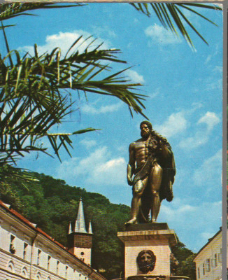 CPIB 15366 - CARTE POSTALA - BAILE HERCULANE. STATUIA LUI HERCULES foto